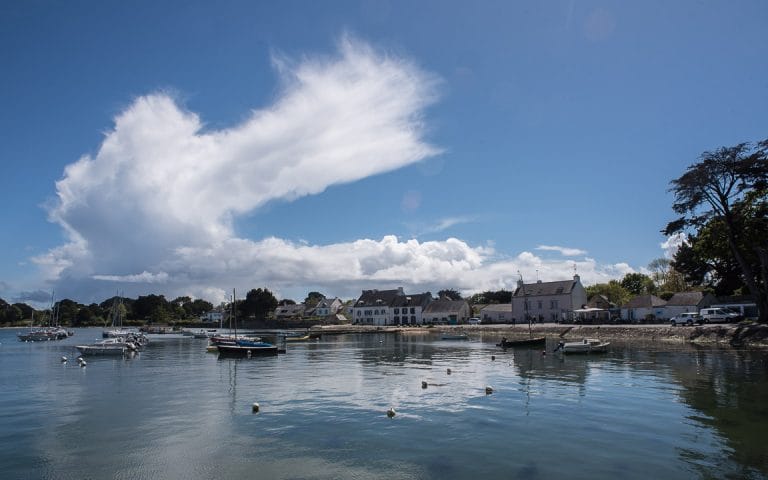 Baie du Logeo proche du gite dans le Golfe du Morbihan