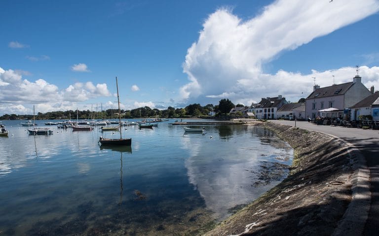 Petit Port du Logeo proche du gite dans le golfe du morbihan